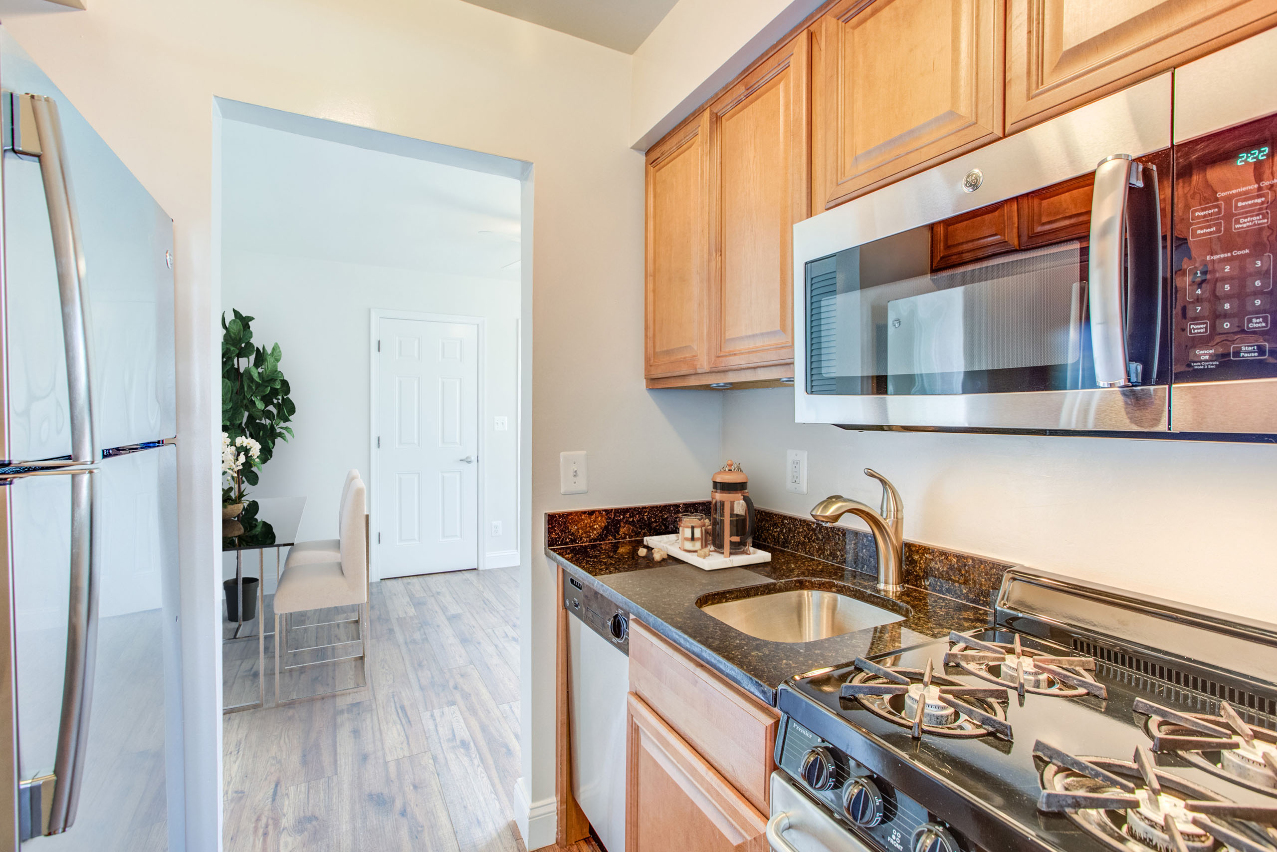 Featured apartment amenities